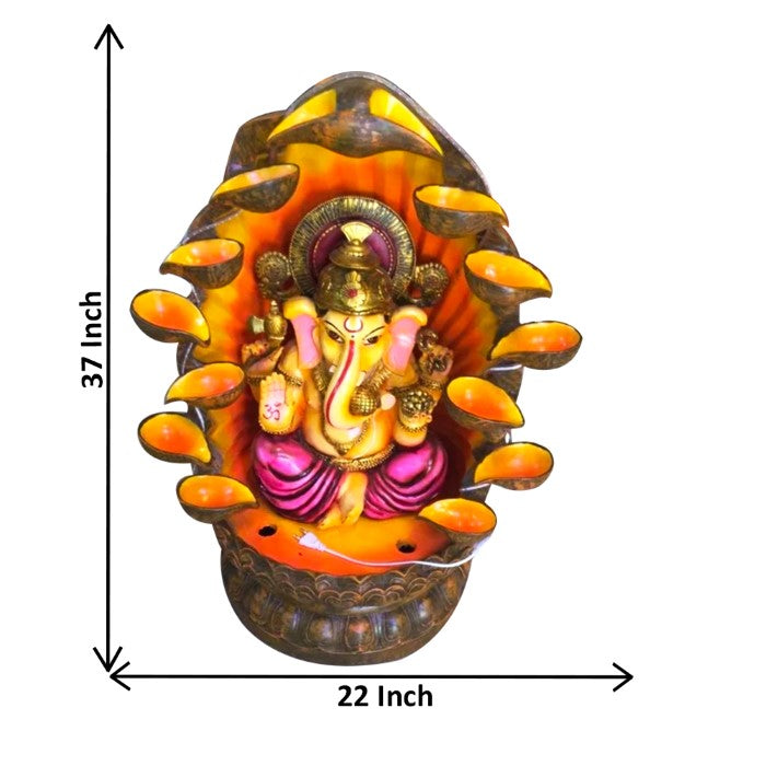 Home Decor Diya Ganesha Water Fountain 94 cm G57X2528AMLGX-520