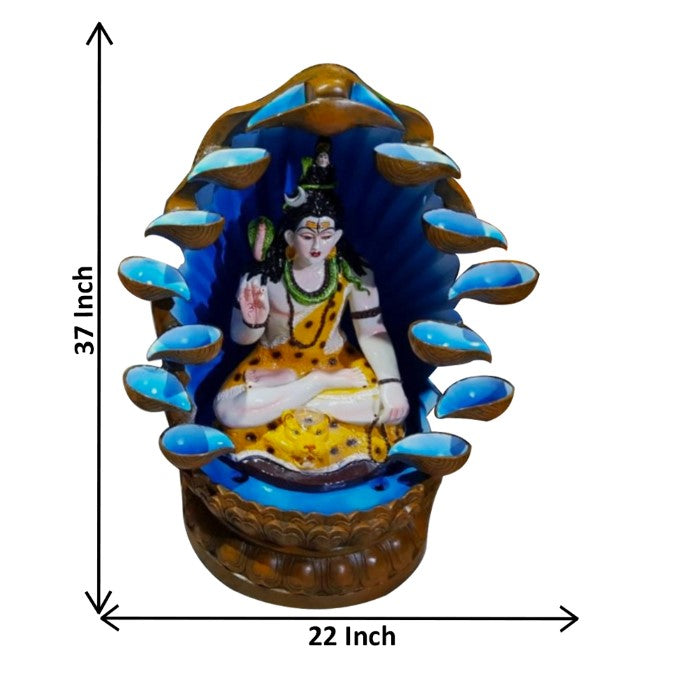 Big Size Diya Shiv Water Fountain 94 cm G57X2528AMLGX-544