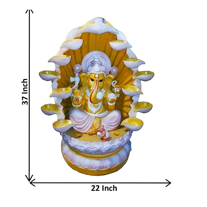 Home Decor Diya Ganesha Water Fountain 94 cm G57X2528JVLGX-520