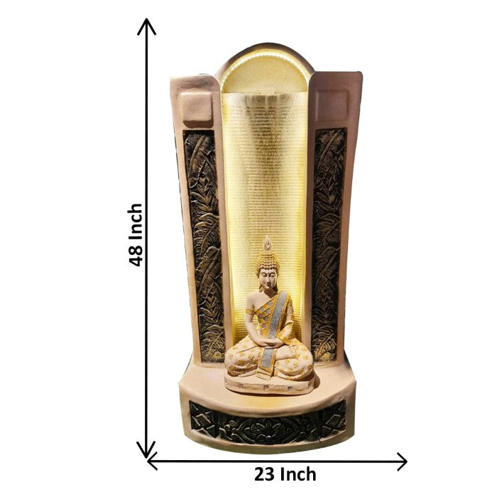 Big Size Decorative Buddha Indoor Water Fountain 122 cm G57X2529PGDMX-93