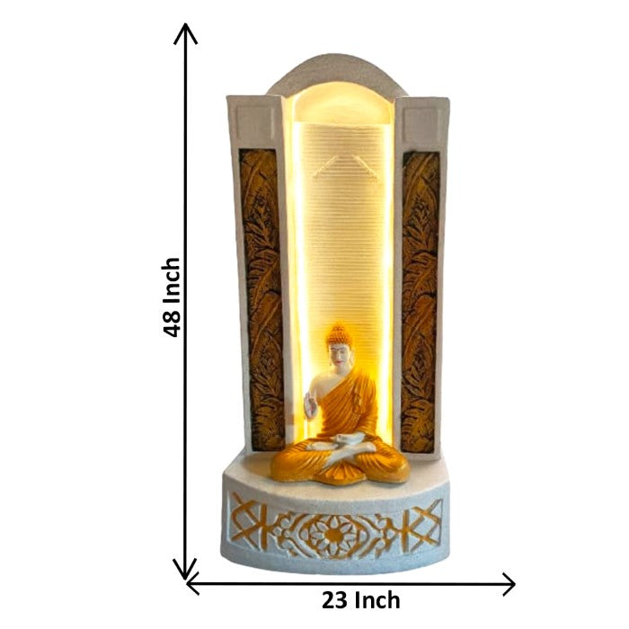 Big Size Decorative Buddha Indoor Water Fountain 122 cm G57X2529WGDMX-307