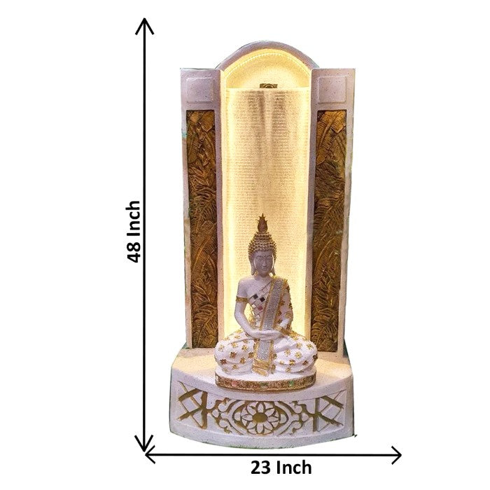 Big Size Decorative Buddha Indoor Water Fountain 122 cm G57X2529WGDMX-93