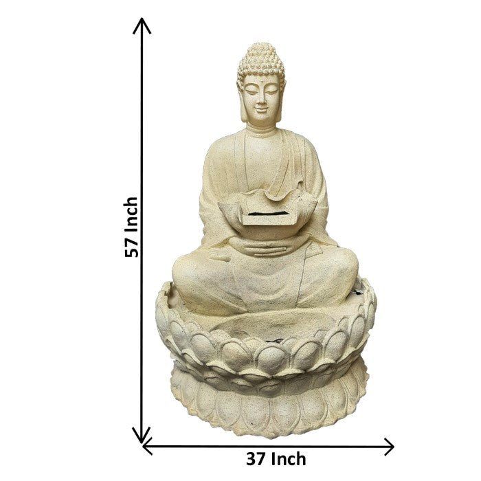 Decorative Kamal Lord Buddha Indoor Fountain 145 cm G57X2530IIDMX