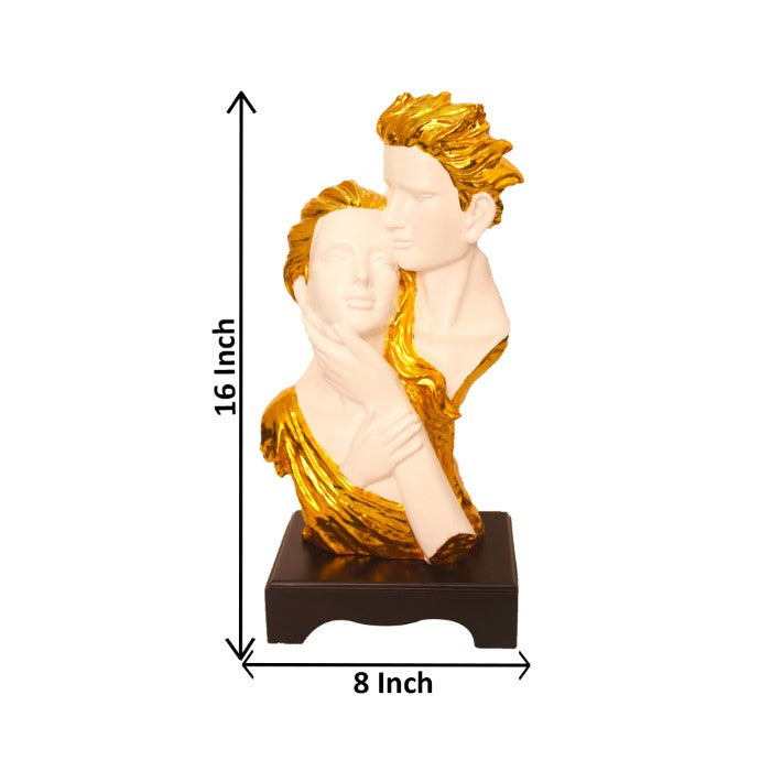 Gold Plated Modern Couple Gift 41 cm-G79X0051W