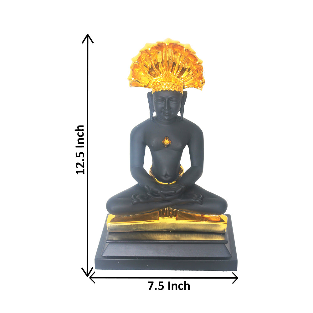 Gold Plated Parshwanath Ji Idol 32 cm-G82X0008K