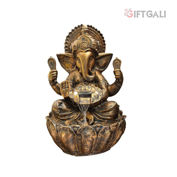 Big Size Kamal Ganesha Indoor Water Fountain 56 cm G57X2505BBAGX