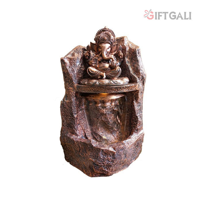 Big Size Pahad Ganesha Water Fountain Showpiece 97 cm G57X2511CCAGX-324