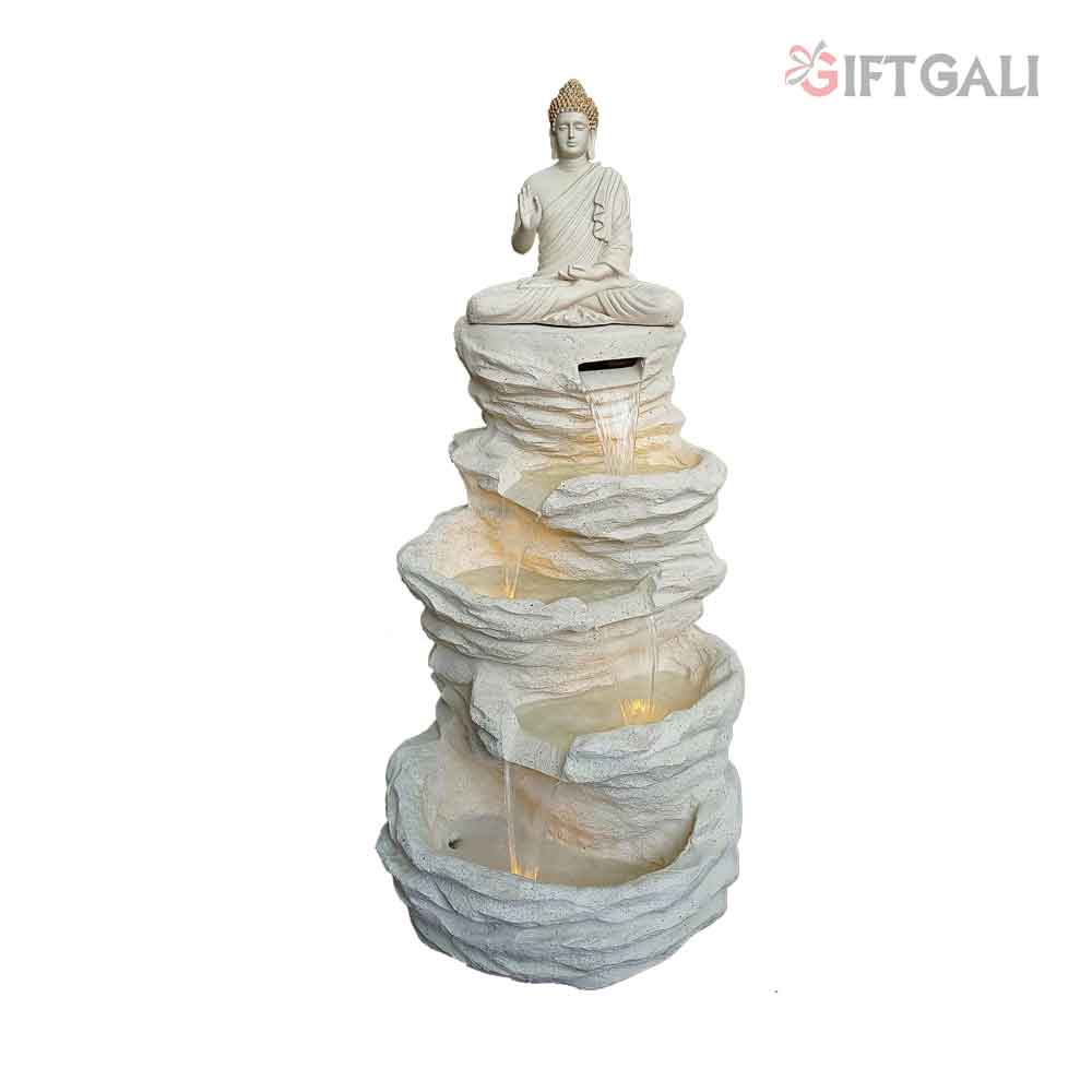 Big Size Spiral Buddha Water Fountain 130 cm G57X2515IGDMX-307