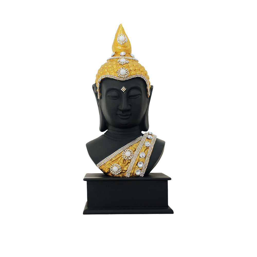 Buddha Bust Statue Showpiece 34 cm G57W1496KGGMZ