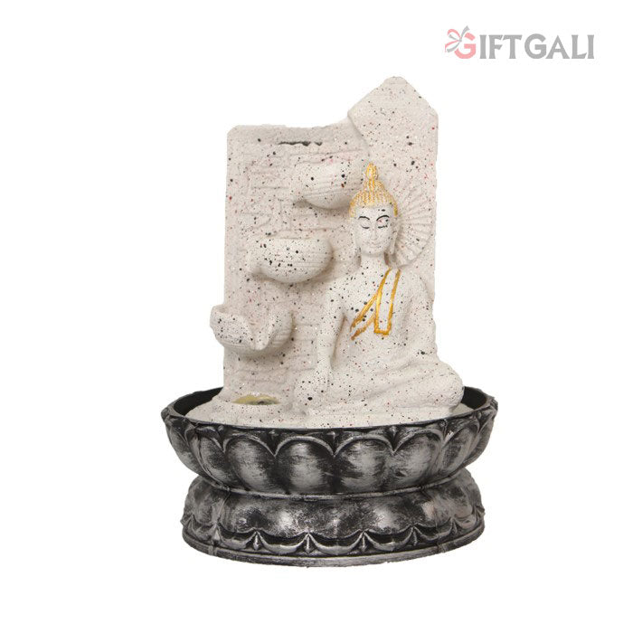 Buddha Diya Water Fountain 28 cm G57X0450WGDMX