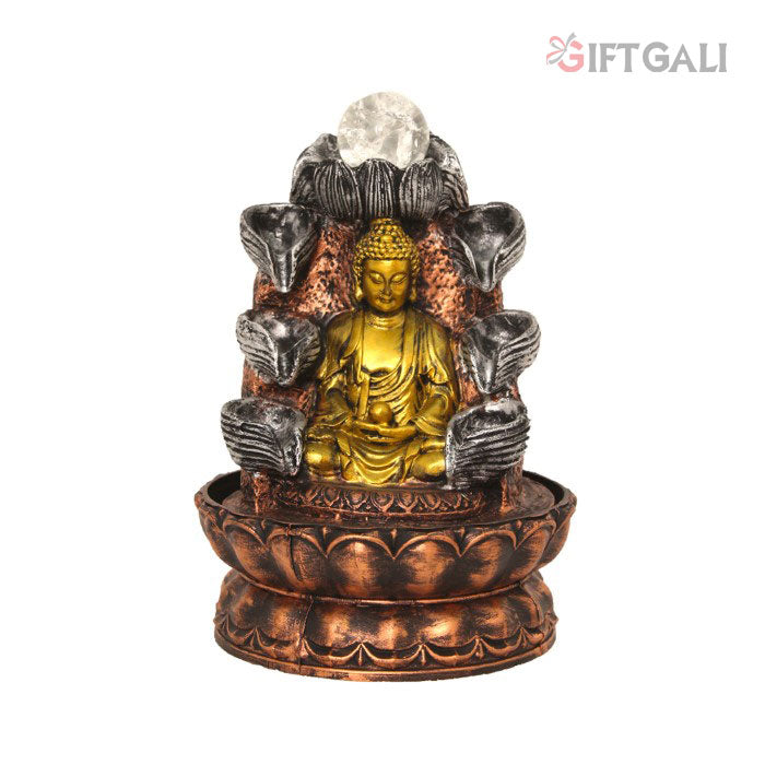 Buddha Fountain Tabletop Showpiece 27 cm G57X0456MGAMX