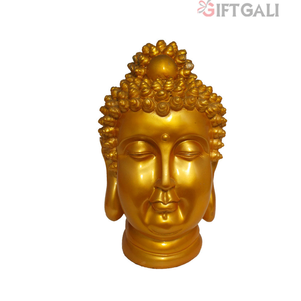 Buddha Head Idol Pearl Golden Look 38 cm-G57X1064GGSGX