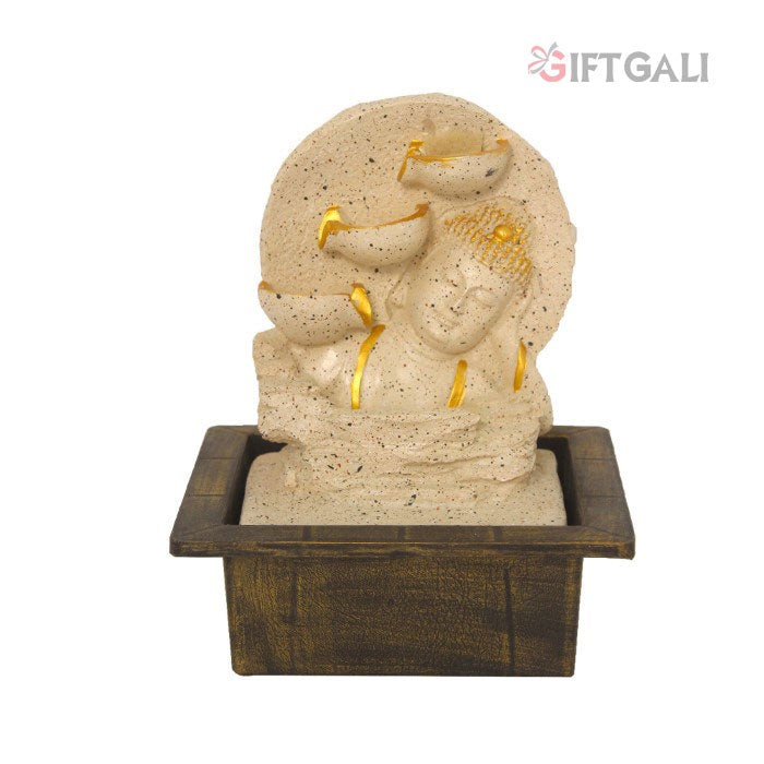 Buddha Indoor Water Fountain Showpiece 26 cm G57X0486IGDMX