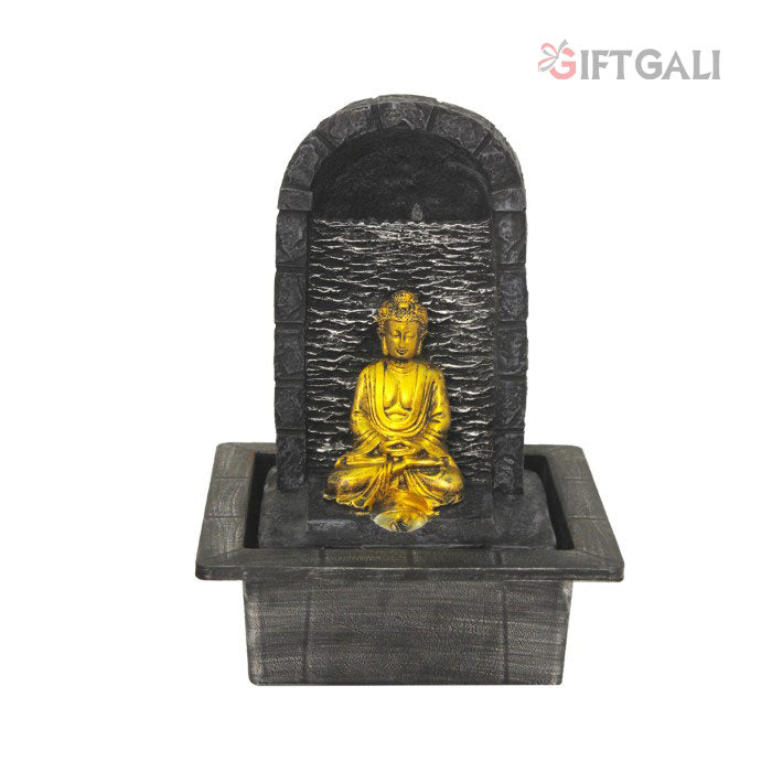 Buddha Indoor Water Fountain Showpiece 28 cm G57X0485FGAMX