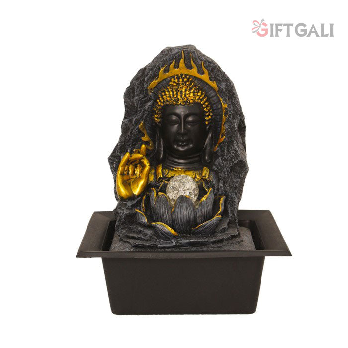 Buddha Indoor Water Fountain with Crystal Ball 41 cm G57X0215FGAMX