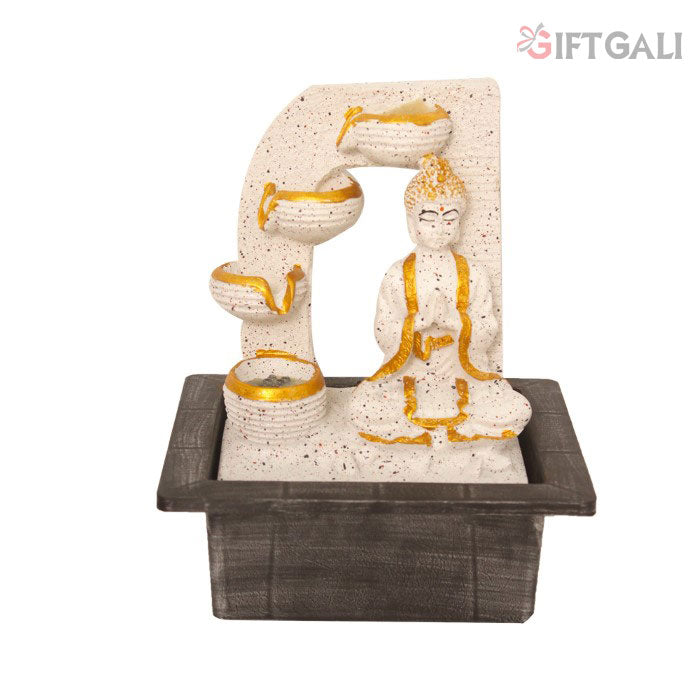 Buddha Tabletop Fountain Showpiece 26 cm G57X0459WGDMX