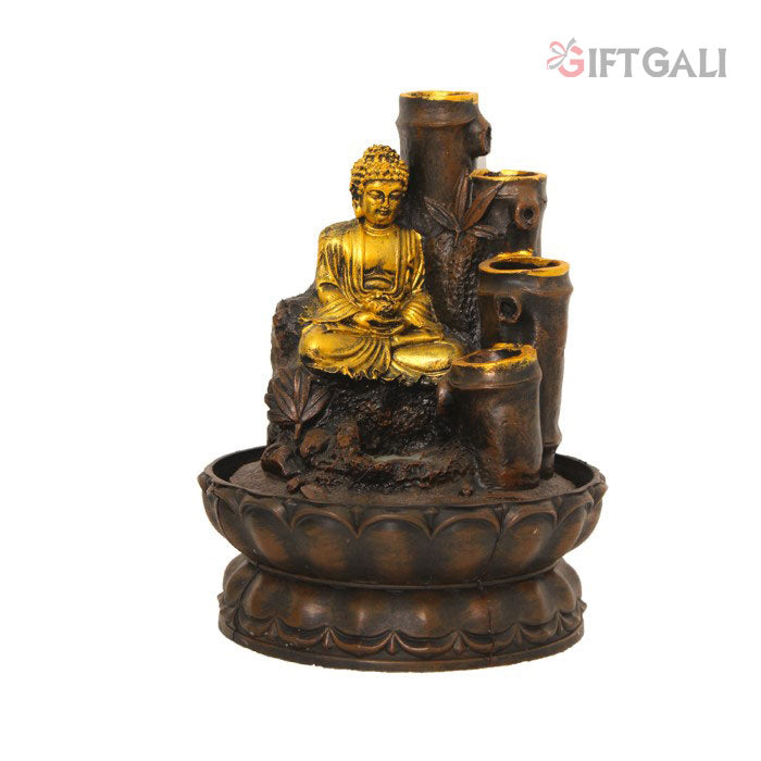 Buddha Tabletop Fountain Showpiece 27 cm G57X0463AGAMX