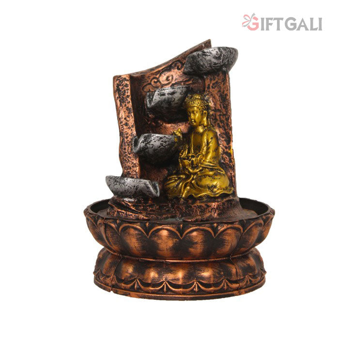 Buddha Water Fountain Showpiece 27 cm G57X0457MGAMX