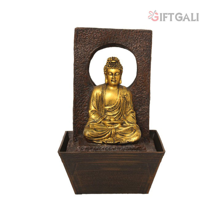 Buddha Water Fountain Tabletop Showpiece 41 cm G57X0316AGAMX