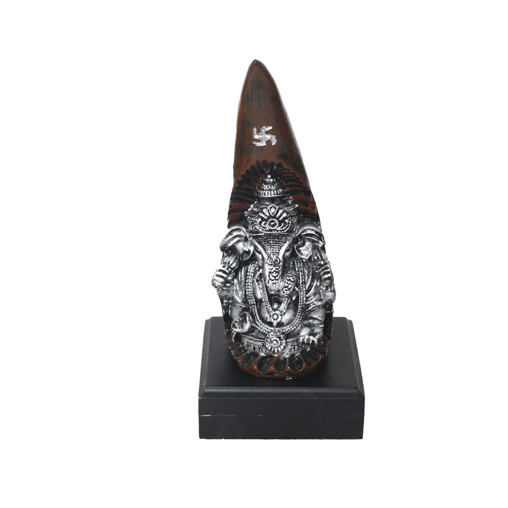 Daant Ganesha Idol Showpiece with base 25 cm G57W1498SAAGX