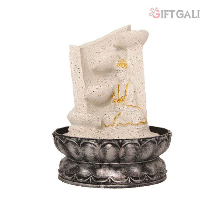 Decorative Buddha Diya Water Fountain 26 cm G57X0457WGDMX