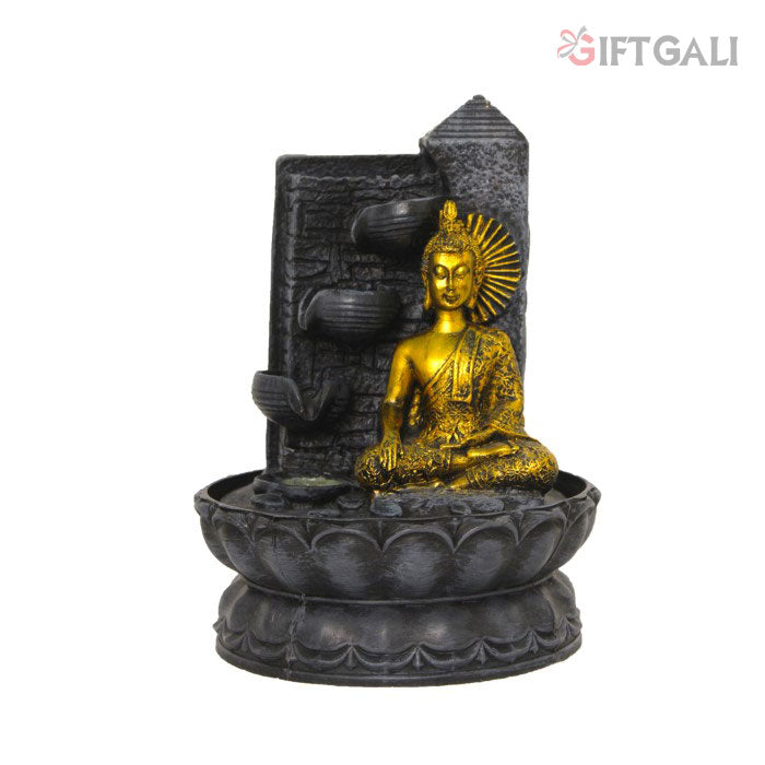 Decorative Buddha Water Fountain Showpiece 26 cm G57X0450FGAMX