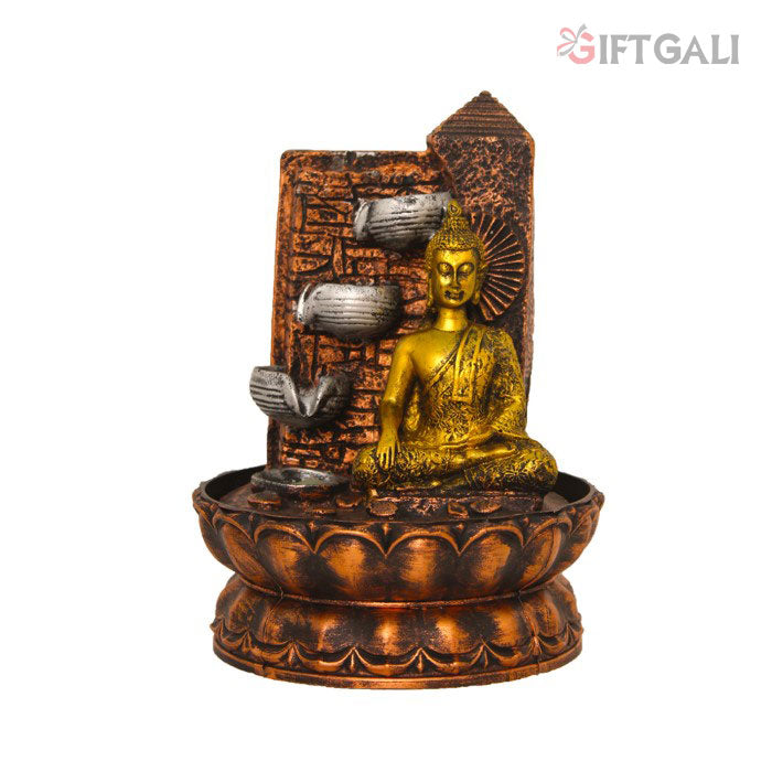 Decorative Buddha Water Fountain Showpiece 26 cm G57X0450MGAMX