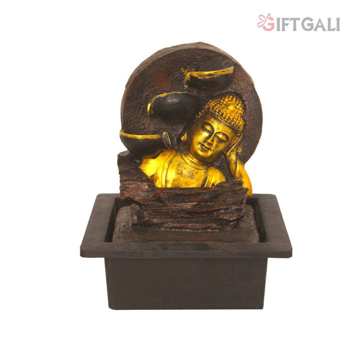 Decorative Buddha Water Fountain Tabletop Showpiece 26 cm G57X0486AGAMX