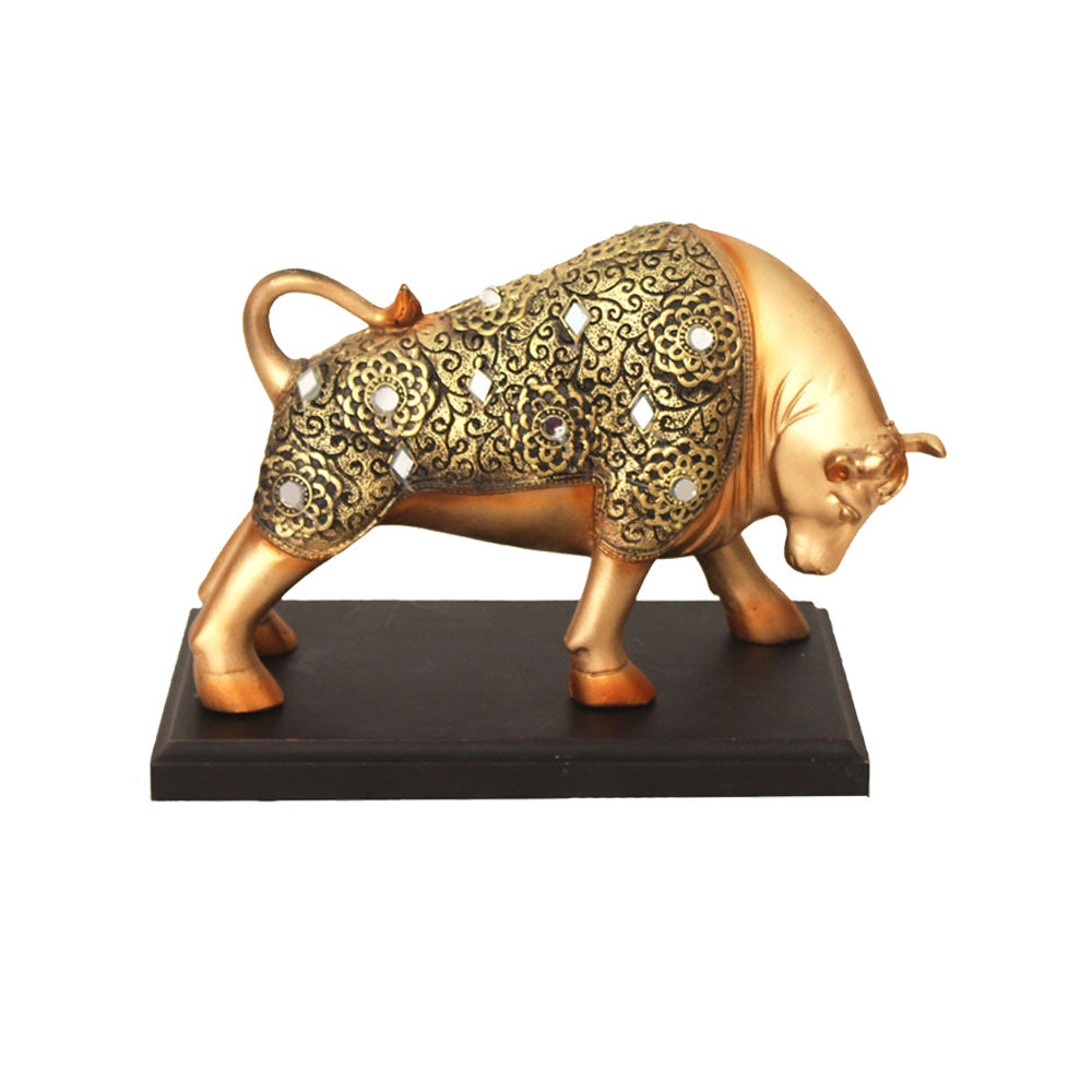 Decorative Bull Statue Showpiece 18 cm G57W1651GGNGZ