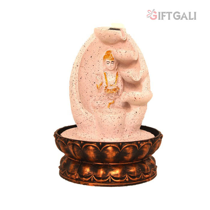 Decorative Diya Buddha Tabletop Fountain 27 cm G57X0451PGDMX