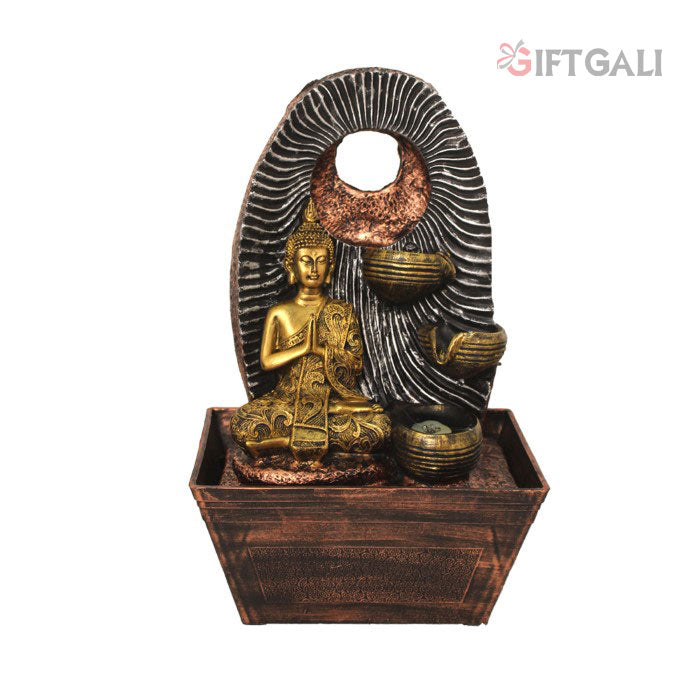 Decorative Diya Buddha Water Fountain 41 cm G57X0222MGAMX