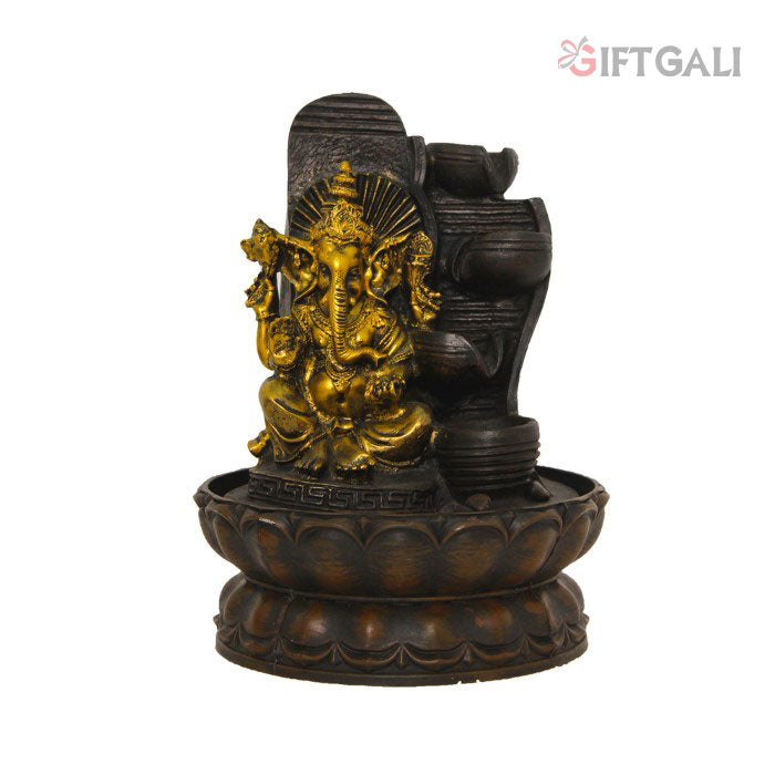 Decorative Diya Ganesha Water Fountain 27 cm G57X0461AGAMX