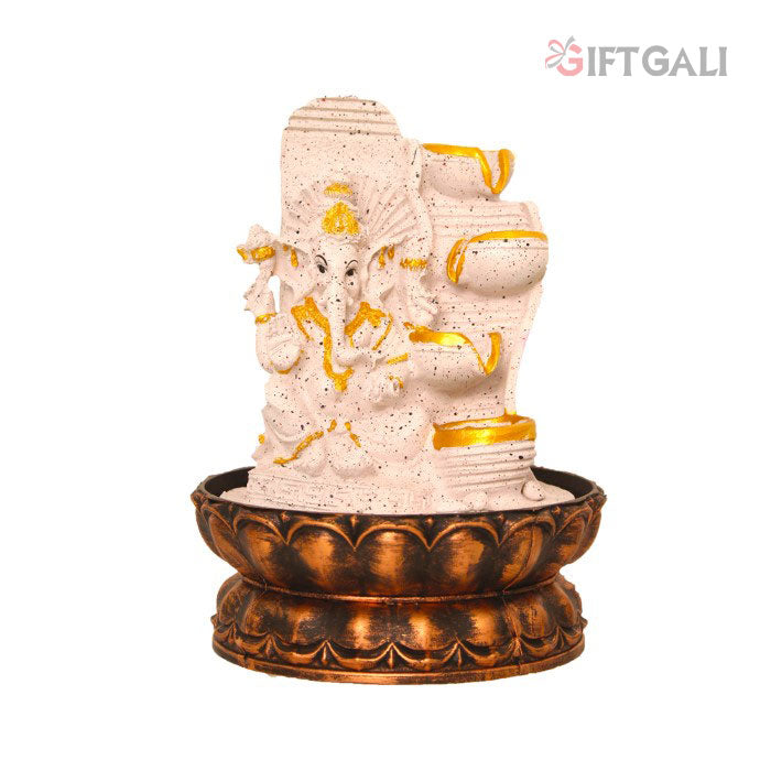 Decorative Ganesha Water Fountain Showpiece 27 cm G57X0461PGDMX