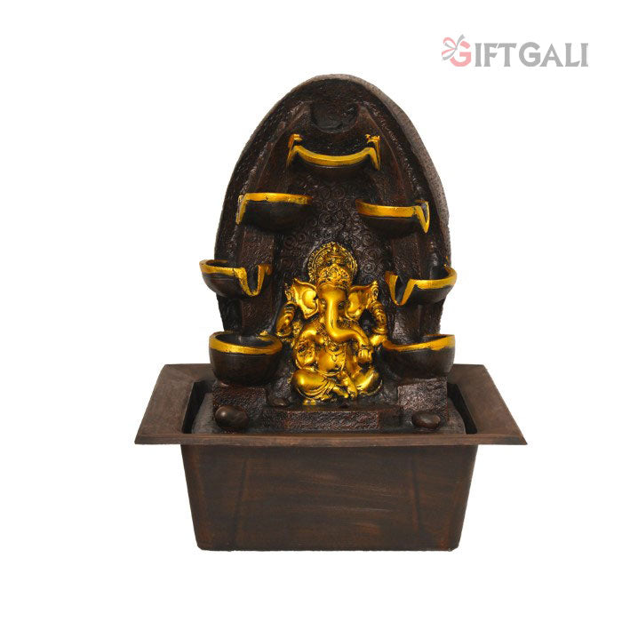 Decorative Ganesha Water Fountain Showpiece 40 cm G57X0204AGAMX