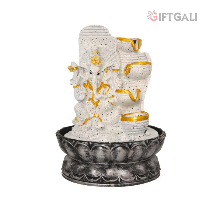 Decorative Lord Ganesha Water Fountain 27 cm G57X0461WGDMX