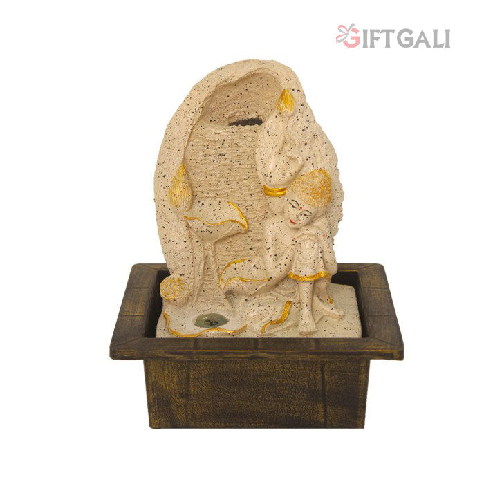 Decorative Resting Buddha Water Fountain 26 cm G57X0462IGDMX