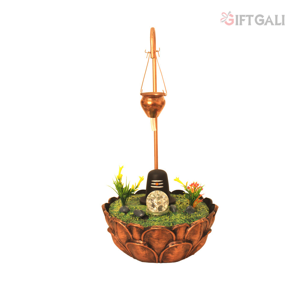 Decorative Shivling Water Fountain 51 cm G57X0643HMAMX-645