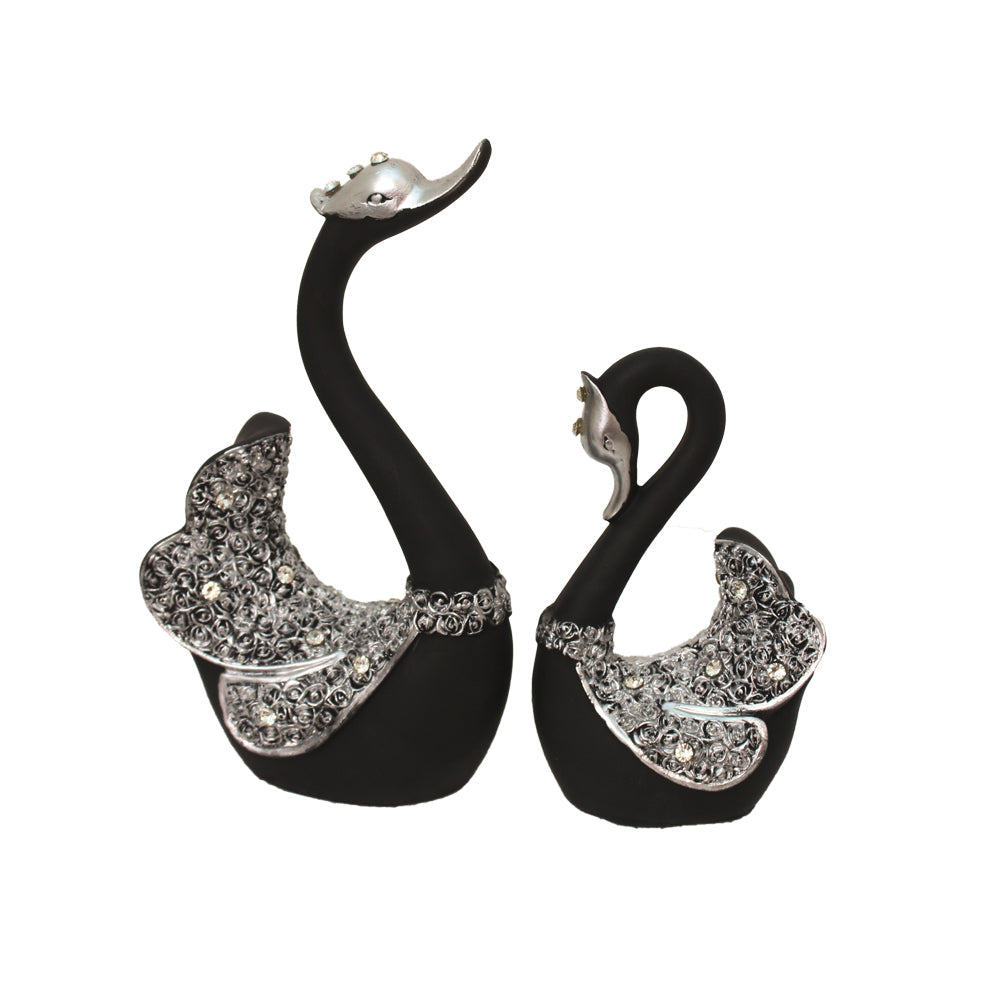 Decorative Swan Couple Showpiece 27 cm G57X1655KSNMZ