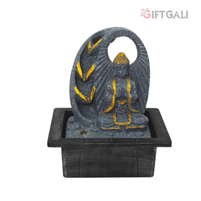 Decorative Tabletop Buddha Fountain Showpiece 26 cm G57X0460FGDMX