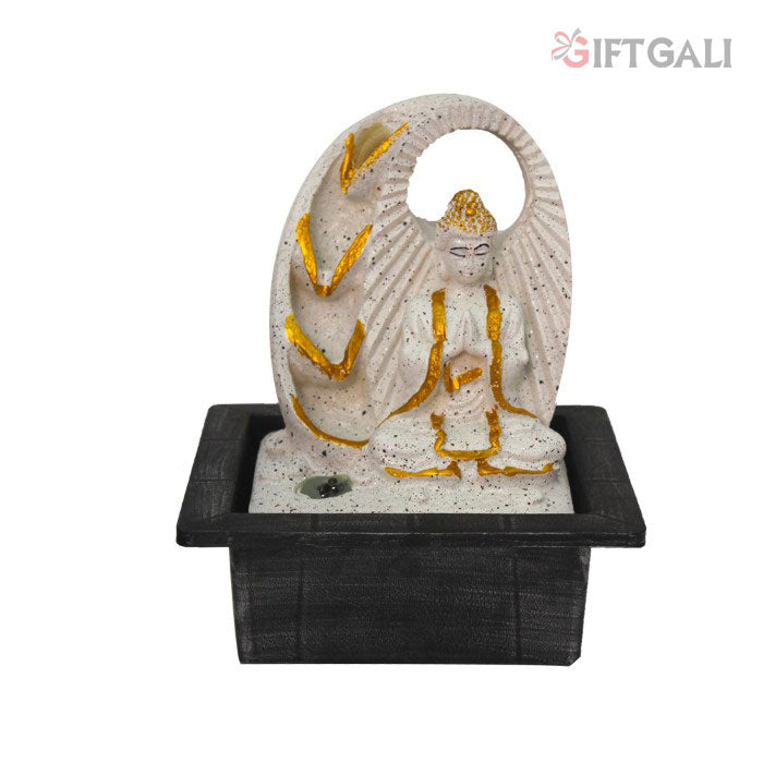 Decorative Tabletop Buddha Water Fountain Showpiece 26 cm G57X0460WGDMX