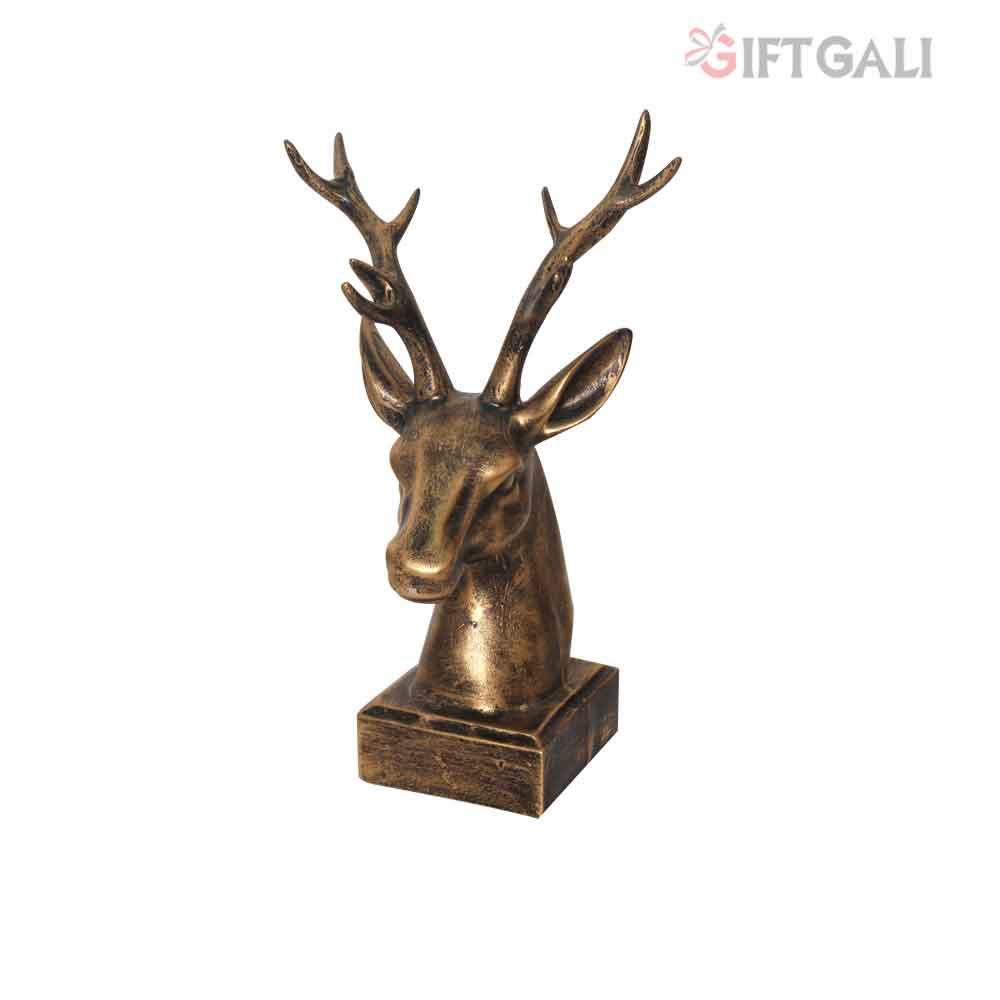 Deer Face Figurine Showpiece 28 cm G57R1648BBAGX