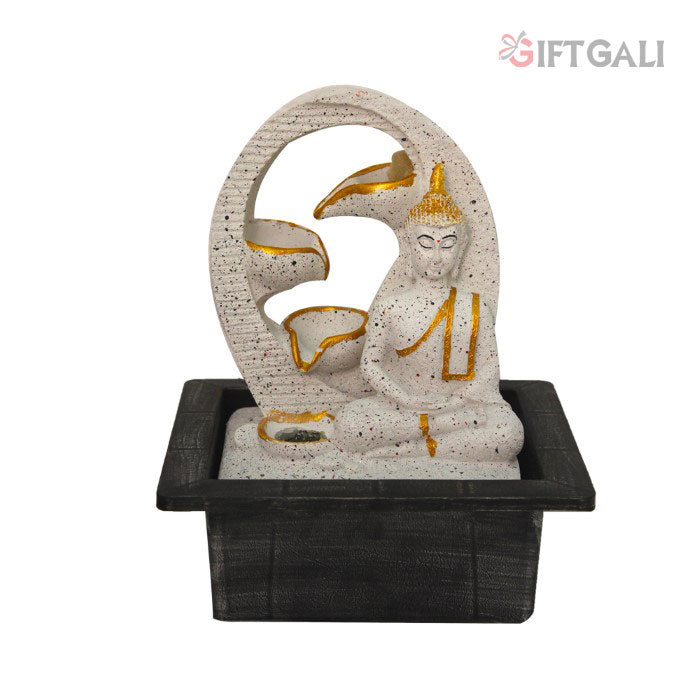 Diya Buddha Tabletop Fountain 26 cm G57X0464WGDMX