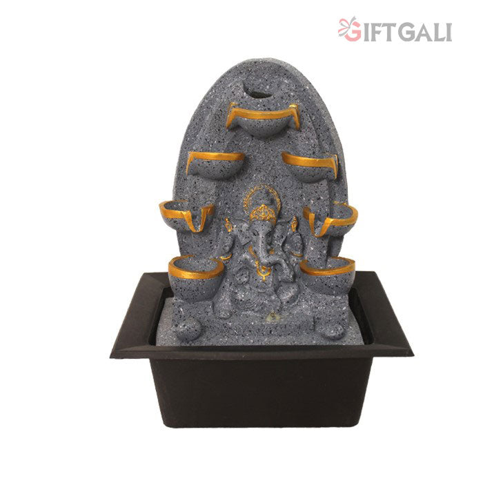 Ganesh Decorative Water Fountain Tabletop Showpiece 40 cm G57X0204FGDMX