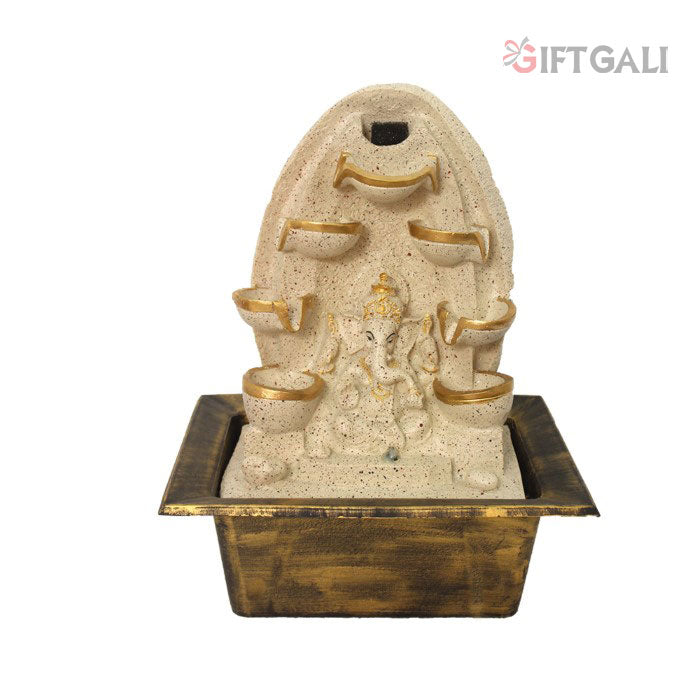 Ganesh Decorative Water Fountain Tabletop Showpiece 40 cm G57X0204IGDMX