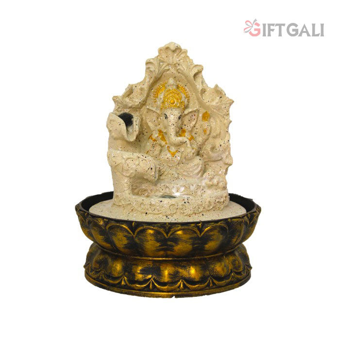 Ganesh Water Fountain Showpiece 26 cm G57X0484IGDMX