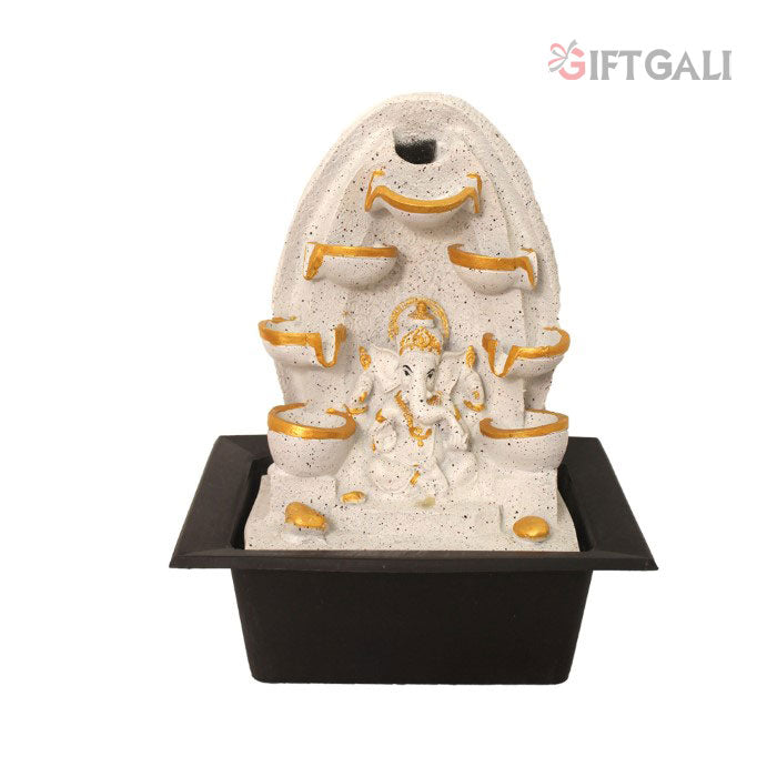 Ganesha Diya Decorative Water Fountain 40 cm G57X0204WGDMX