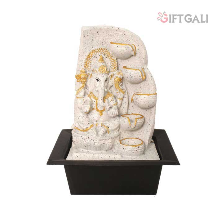 Ganesha Diya Decorative Water Fountain 42 cm G57X0503WGDMX