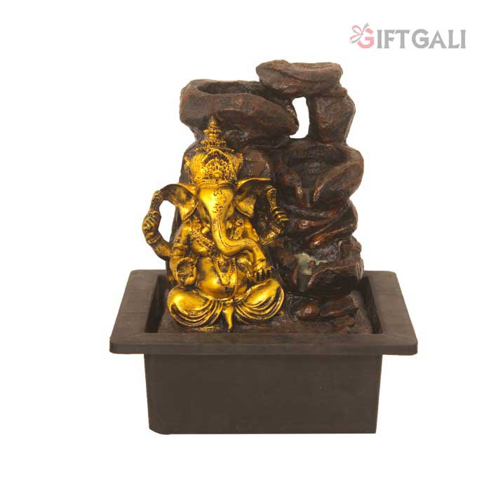 Ganesha Indoor Tabletop Water Foountain 26 cm G57X0605AGAMX