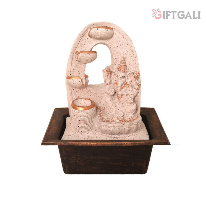 Ganesha Tabletop Water Fountain Showpiece 40 cm G57X0194PCDMX