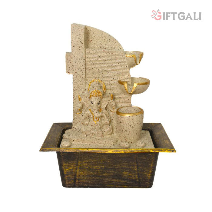 Ganesha Tbaletop Indoor Water Fountain Showpiece 39 cm G57X0200IGDMX